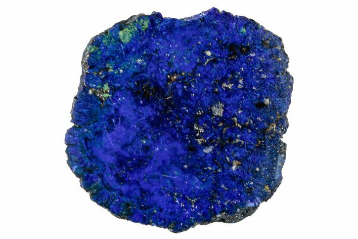 Vivid Blue, Cut/Polished Azurite Nodule - Siberia #263215